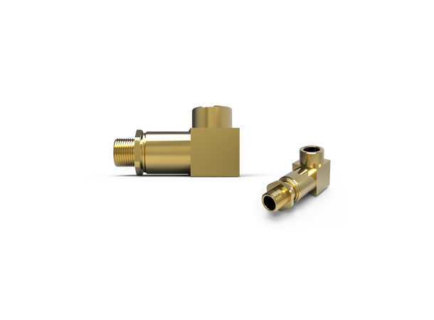 Hawke Adaptor 90° (M) M20-(FM) M20 Brass Exde Swivel Angle Elbow w/O-ring